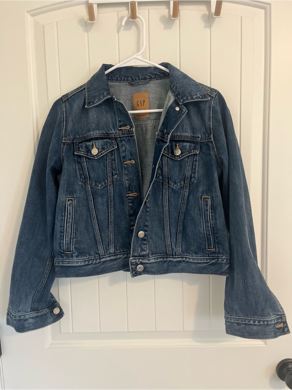 GAP Dark Blue Denim Trucker Jacket